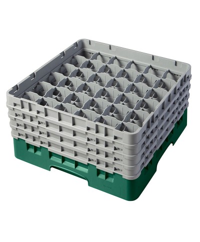 Cambro - 36S800-119 / Cesta de lavado (50 x 50 cm) copas y vasos con 36 comp. 4 alt. - dia. máx. 7,2 cm alt. máx. 21,7 cm