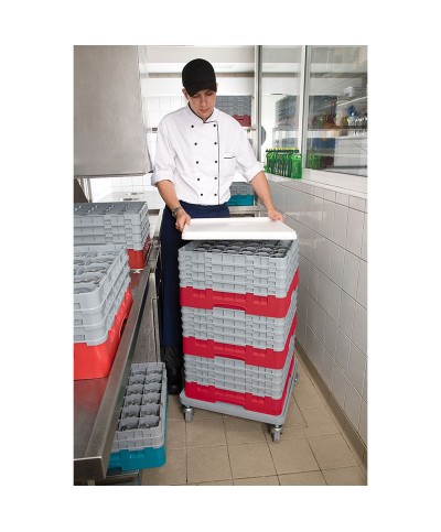 Cambro - 36S900-163 / Cesta de lavado (50 x 50 cm) copas y vasos con 36 comp. 4 alt. - dia. máx. 7,2 cm alt. máx. 24,1 cm
