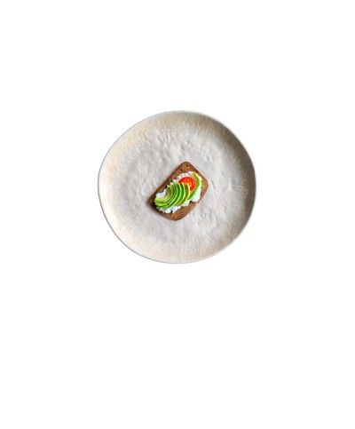 Adrier - RPC177-GIN / Colección GINGER - Plato redondo - 17,7 cm x 2 cm alto
