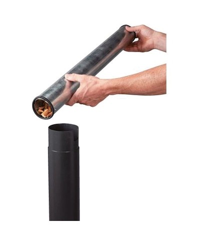 Probbax - AT-0292-DGRY / Cenicero de suelo para exterior / Tubular - 30 cm Ø 104 cm - 3 L