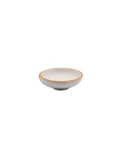 Adrier - TTRB15-WO / Colección SUNRISE - Bol pequeño con filo decorado - 15 cm Ø x 5 cm alt.