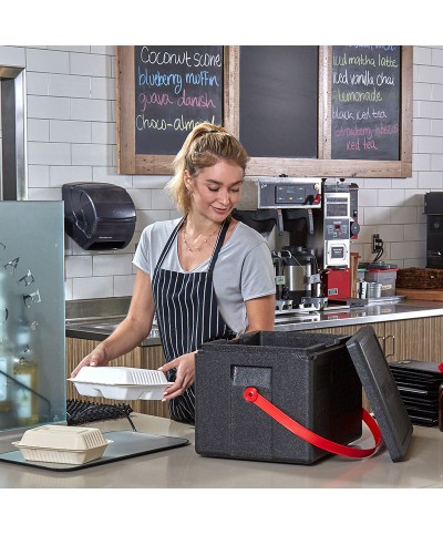 Cambro - EPP280RDST-110 / Contenedor Isotérmico EPP c/correa (GN1/2) - 39x33x31,6 cm (M.Ext) - 33x27x25,3 cm (M.Int) - 22,3 L