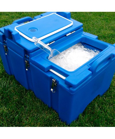 Cambro - 100MPCHL-186 / Contenedor Isotérmico (GN) con apertura superior y tapa con bisagra - Serie 100 - (45 x 68 x 39,5 cm)
