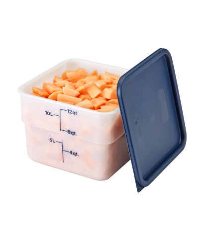 Cambro - 12SFSP-148 / Recipiente cuadrado de polietileno - (25,6 x 31 x 21 cm) - (11,4 litros)