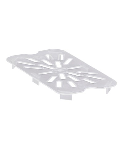 Cambro - 40PPD-190 / Fondo de polipropileno para drenaje GN 1/4 - (16,2 x 26,5 cm)