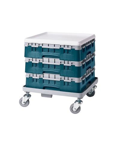Cambro - 30S318-414 / Cesta de lavado (50 x 50 cm) copas y vasos con 30 comp. 1 alt. - dia. máx. 7,84 cm alt. máx. 9,4 cm
