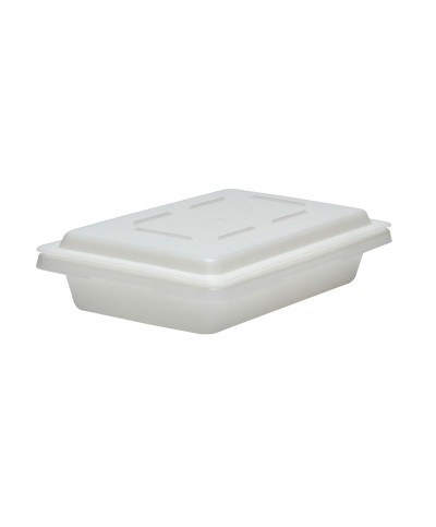 Cambro - 1218CP-148 / Tapa lisa de polietileno para cajas de almacenamiento - (45,7 x 30,5 cm)