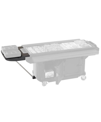 Mesita de extremo para mostrador Versa - 68,6 x 55,9 x 11,4 cm