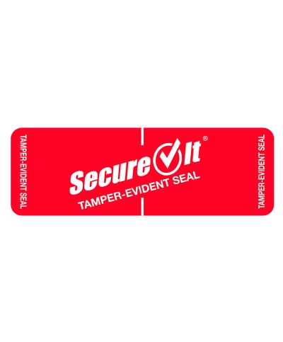 NCCO - P13SI-2 / Etiqueta de seguridad a prueba de manipulaciones (Pack de 2 rollos de 250 etq/rollo) - (25mm x 75mm)