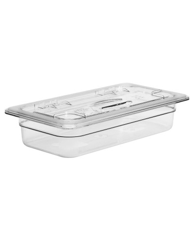 Cambro - 30CWL-135 / Tapa con bisagra FlipLid de policarbonato GN 1/3 - (17,6 x 32,5 cm)
