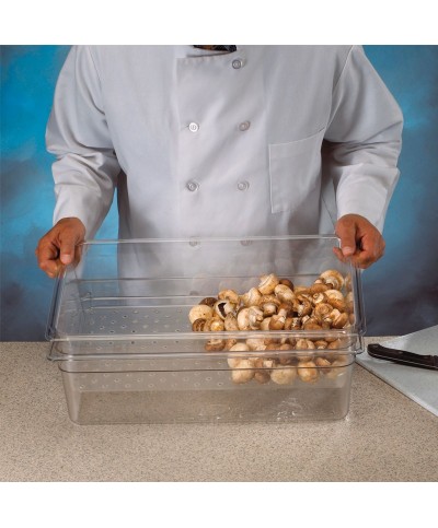 Cambro - 15CLRCW-135 / Recipiente colador de policarbonato GN 1/1 - (32,5 x 53 x 12,7 cm)