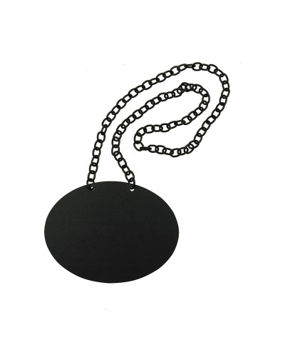 Collar de pizarra para dispensadores de bebidas de vidrio