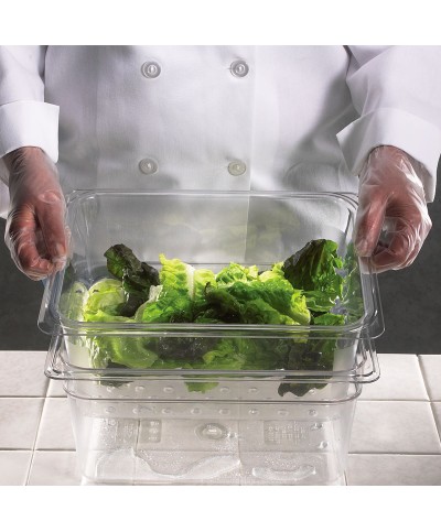 Cambro - 25CLRCW-135 / Recipiente colador de policarbonato GN 1/2 - (26,5 x 32,5 x 12,7 cm)