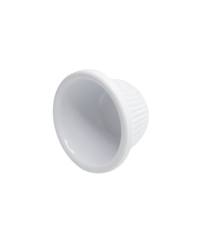 Adrier - MRF1-WH / Colección RAMEKINES - Ramekin acanalado 44 ml - 6.3 x 6.3 x 3.7 cm