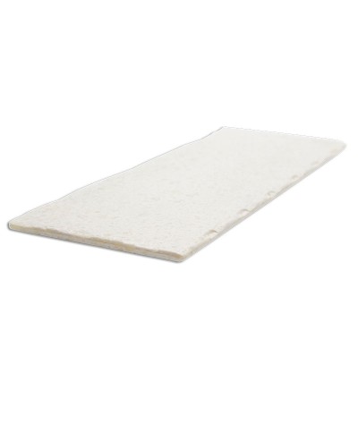 Adrier - RCTP4015-MWH / Colección TERRAL - Base rectangular plana - grande - (40 x 15 x 2 cm)