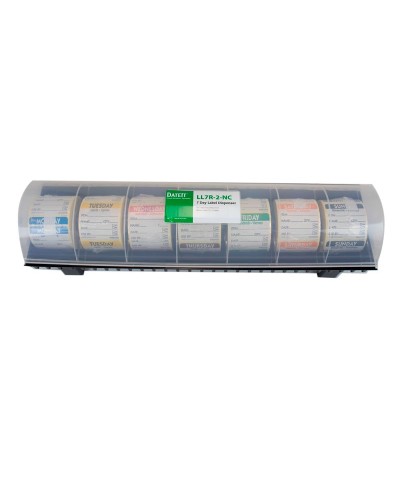 NCCO - LL7R-2 / Dispensador para 7 rollos de etiquetas de (5 x 5 cm)
