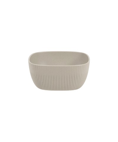 Adrier - CC-0006-BEIG / Bol cuadrado 1,7L - 18,5 x 18,5 x 8,3 cm