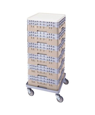 Cambro - BR578-184 / Cesta base (50 x 50 cm) con dos extensiones abiertas - altura 18,4 cm
