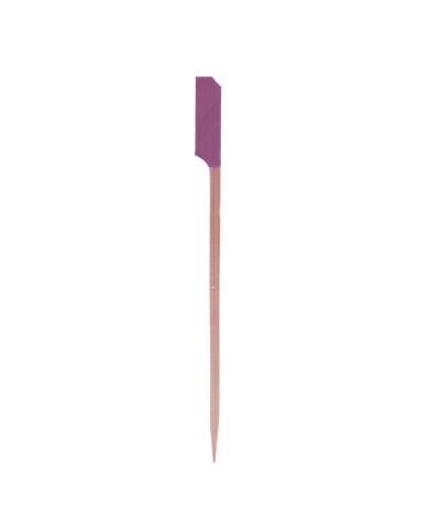 Palillo marcador pala "sin gluten" morado - 11,5 cm - paquetes de 100 unidades / Morado