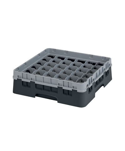 Cambro - 36S318-110 / Cesta de lavado (50 x 50 cm) copas y vasos con 36 comp. 1 alt. - dia. máx. 7,2 cm alt. máx. 9,4 cm