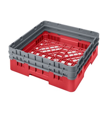 Cambro - BR578-163 / Cesta base (50 x 50 cm) con dos extensiones abiertas - altura 18,4 cm