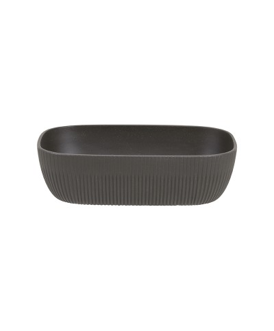 Adrier - CC-0142-BLK / Bol rectangular 2L GN 1/4 x 7,5 cm prof.
