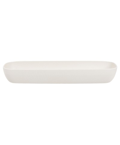 Adrier - CC-0242-WHT / Bol rectangular 4,1L GN 2/4 x 7,5 cm prof.