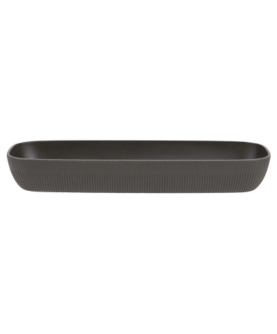 Adrier - CC-0242-BLK / Bol rectangular 4,1L GN 2/4 x 7,5 cm prof.