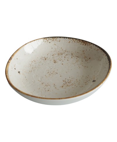 Adrier - 68-IB219-WHTSLS / Colección SALSA WINTER - Bol orgánico - 21,9 x 20,9 x 4,4 cm