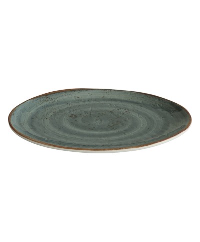 Adrier - 68-OP2714-BLUSLS / Colección SALSA SUMMER - Fuente oval - 26,8 x 14,1 x 2,3 cm