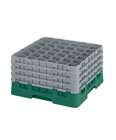 Cambro - 36S900-119 / Cesta de lavado (50 x 50 cm) copas y vasos con 36 comp. 4 alt. - dia. máx. 7,2 cm alt. máx. 24,1 cm