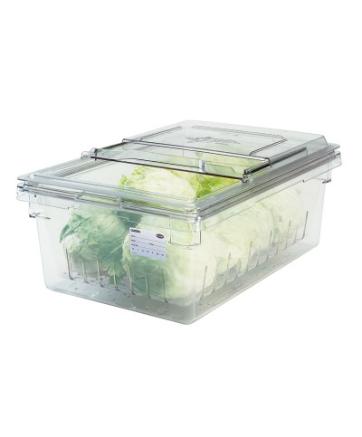 Cambro - 18268CLRCW-135 / Recipiente colador de policarbonato para cajas de almacenamiento - (66 x 45,7 x 20 cm)