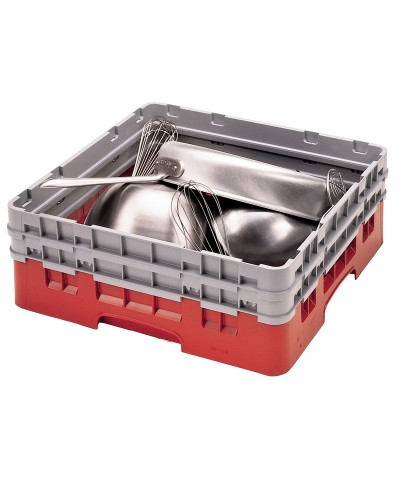 Cambro - BR578-163 / Cesta base (50 x 50 cm) con dos extensiones abiertas - altura 18,4 cm