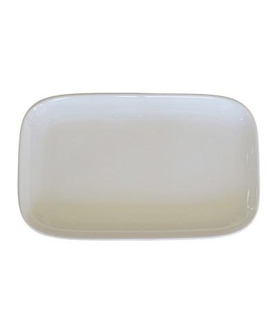 Adrier - MORP3019-WHT / Colección PURE - Plato rectangular - 30,3 x 18,9 cm x 3 cm alto
