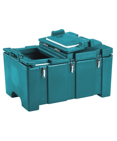 Cambro - 100MPCHL-401 / Contenedor Isotérmico (GN) con apertura superior y tapa con bisagra - Serie 100 - (45 x 68 x 39,5 cm)