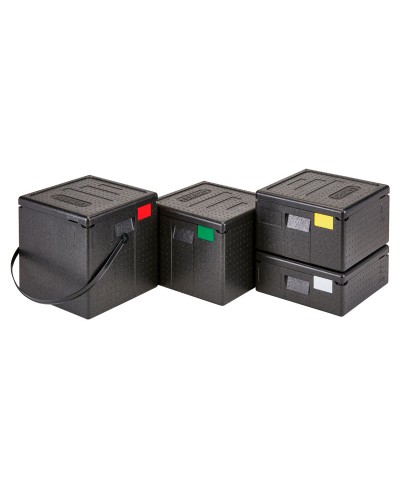 Cambro - EPPZ35175BST-110 / Contenedor EPP - Portapizzas c/correa - 41 x 41 x 24,9 cm (M.Ext) - 35 x 35 x 17,5 cm (M.Int)