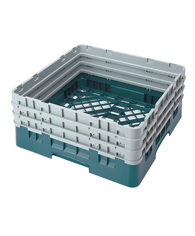 Cambro - BR712-414 / Cesta base (50 x 50 cm) con tres extensiones abiertas - (altura 22,5 cm)
