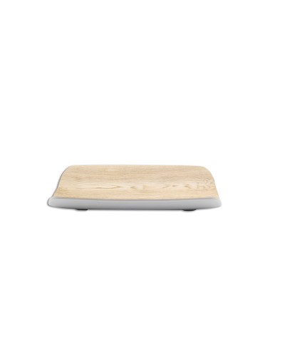 Adrier - TTWT2616-WW / Colección KAYAK - Bandeja rectangular GN 1/4 con bordes elevados - 26 x 16 x 4 cm