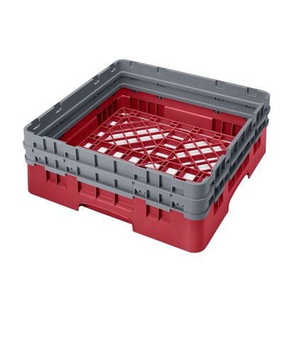 Cambro - BR578-416 / Cesta base (50 x 50 cm) con dos extensiones abiertas - altura 18,4 cm