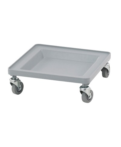 Cambro - CDR2020-151 / Carro de transporte Camdollie con asa para cestas de lavado - (54 x 54 x 20 cm)