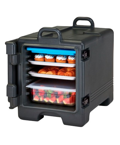Cambro - 1318CC-110 / Contenedor Isotérmico con apertura frontal - Combo Carrier - 8 pares de guías - (43,2 x 65,4 x 56,8 cm)