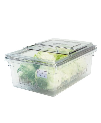 Cambro - 1826SCCW-135 / Tapa deslizante de policarbonato para caja de almacenamiento - (66 x 45,7 cm)