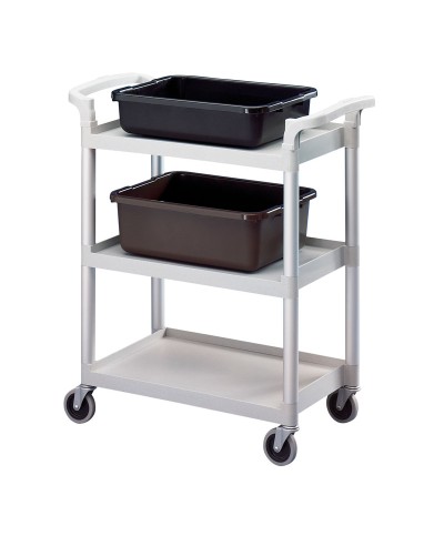 Cambro - BC331KD-480 / Carro de servicio ligero Serie KD con baldas de 62 x 40 cm - (96,5 x 41 x 83,5 cm)