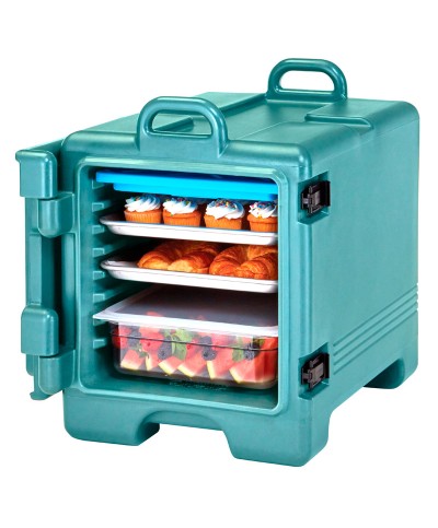 Cambro - 1318CC-401 / Contenedor Isotérmico con apertura frontal - Combo Carrier - 8 pares de guías - (43,2 x 65,4 x 56,8 cm)
