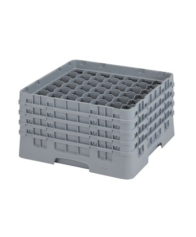 Cambro - 49S800-151 / Cesta de lavado (50 x 50 cm) copas y vasos con 49 comp. 4 alt. - dia. máx. 6 cm alt. máx. 21,7 cm