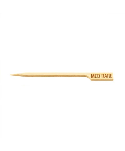 Palillo marcador de carne "Al punto" - 9 cm - paq. 100 Uds.