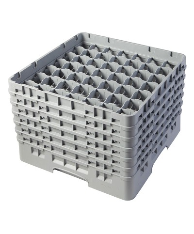 Cambro - 49S1114-151 / Cesta de lavado (50 x 50 cm) copas y vasos con 49 comp. 6 alt. - dia. máx. 6 cm alt. máx. 29,9 cm