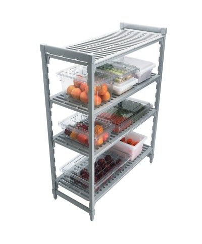 Cambro - 12186CW-135 / Caja de policarbonato para almacenamiento - (46 x 30,5 x 15 cm) - (11,4 Litros)