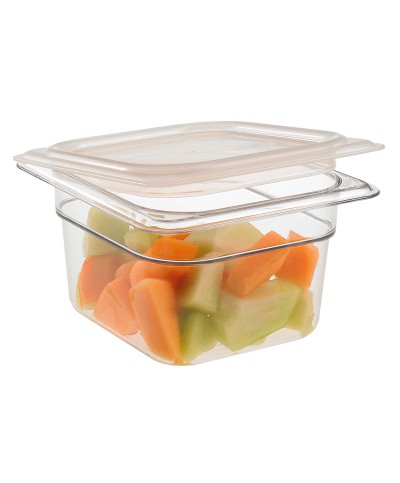 Cambro - 64CW-135 / Recipiente de policarbonato GN 1/6 - (16,2 x 17,6 x 10 cm) - (1,5 litros)