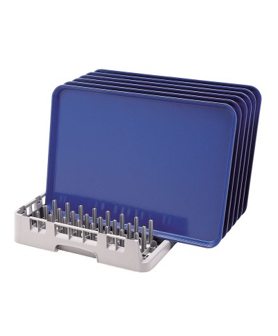 Cambro - OETR314-151 / Cesta de lavado (50 x 50 cm) con lado abierto para bandejas - (altura 10,1 cm)